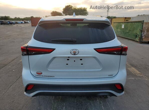 5TDKDRAH3PS519721 2023 TOYOTA HIGHLANDER Белый Вид сзади