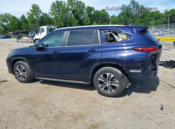5TDKDRAH4PS019194 2023 TOYOTA HIGHLANDER Blue Հետևի ձախ