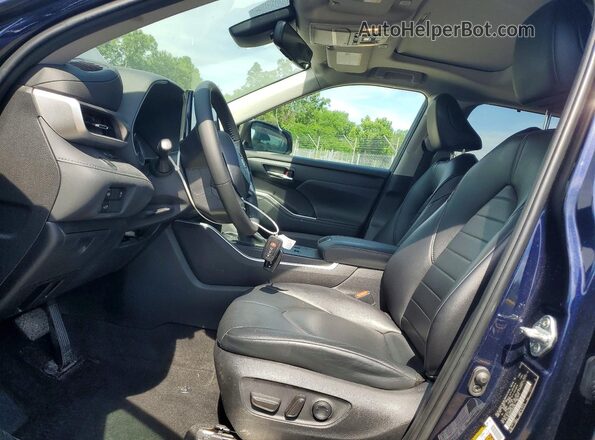 5TDKDRAH4PS019194 2023 TOYOTA HIGHLANDER Blue Սալոնի դիմացի տեսք