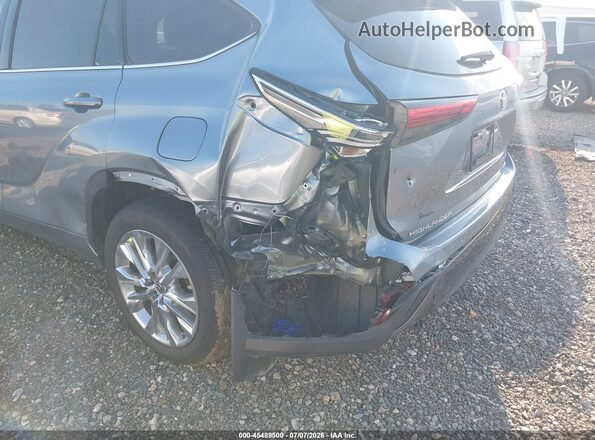5TDKDRAH4PS021429 2023 TOYOTA HIGHLANDER Blue Դիմացի տեսք