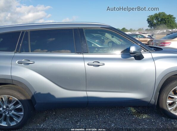 5TDKDRAH4PS021429 2023 TOYOTA HIGHLANDER Blue Սալոնի 360 աստիճան տեսք