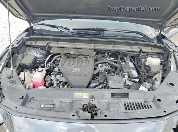 5TDKDRAH4PS045049 2023 TOYOTA HIGHLANDER Gray Widok komory silnika