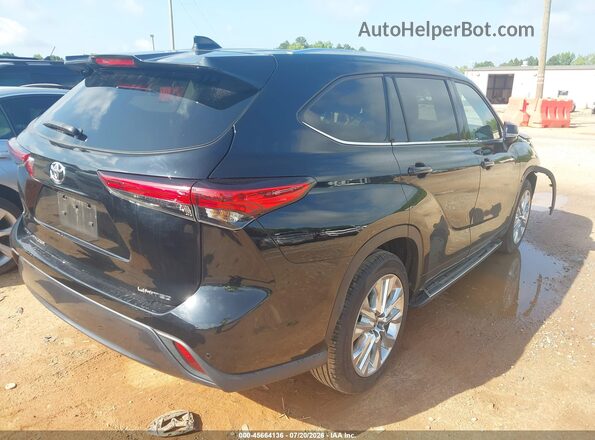 5TDKDRAH5PS016739 2023 TOYOTA HIGHLANDER Black Հետևի աջ