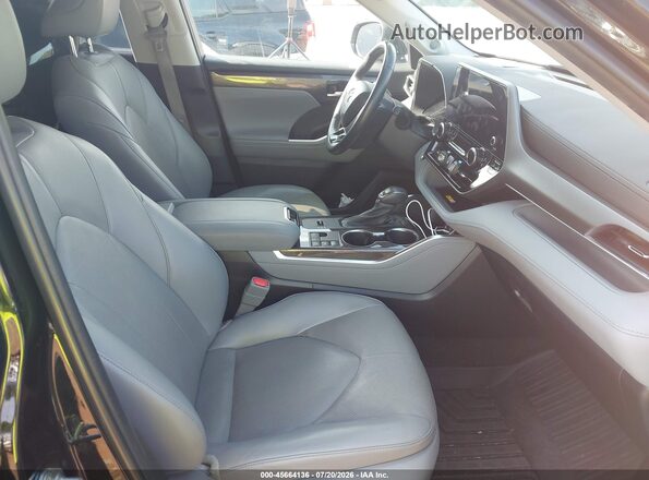 5TDKDRAH5PS016739 2023 TOYOTA HIGHLANDER Black Սալոնի դիմացի տեսք