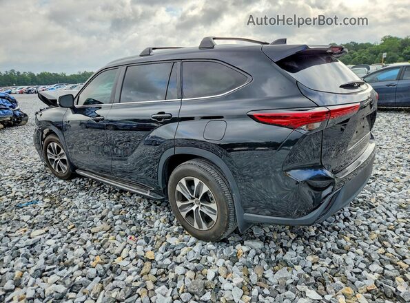 5TDKDRAH5PS522880 2023 TOYOTA HIGHLANDER Black Tył lewy
