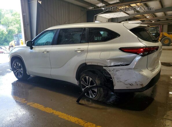 5TDKDRAH6PS035705 2023 TOYOTA HIGHLANDER White Հետևի ձախ
