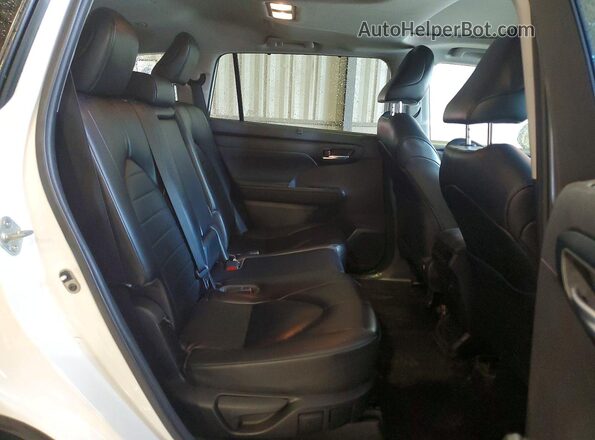 5TDKDRAH6PS035705 2023 TOYOTA HIGHLANDER White Սալոնի հետևի տեսք