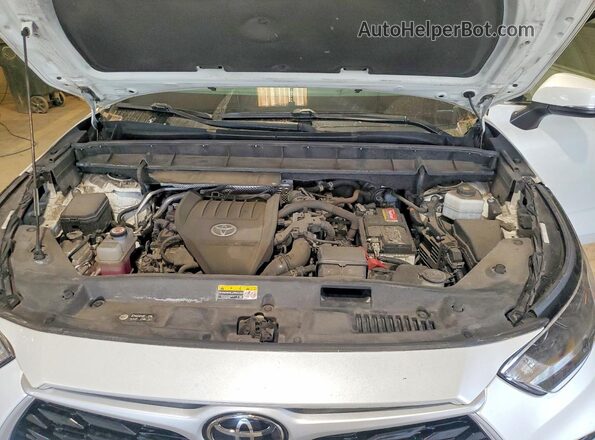 5TDKDRAH6PS035705 2023 TOYOTA HIGHLANDER White Շարժիչի բաժամունքի տեսք