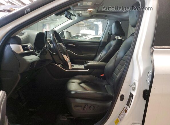 5TDKDRAH6PS035705 2023 TOYOTA HIGHLANDER White Սալոնի դիմացի տեսք