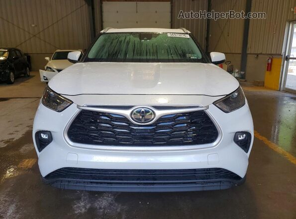 5TDKDRAH6PS035705 2023 TOYOTA HIGHLANDER White Դիմացի տեսք
