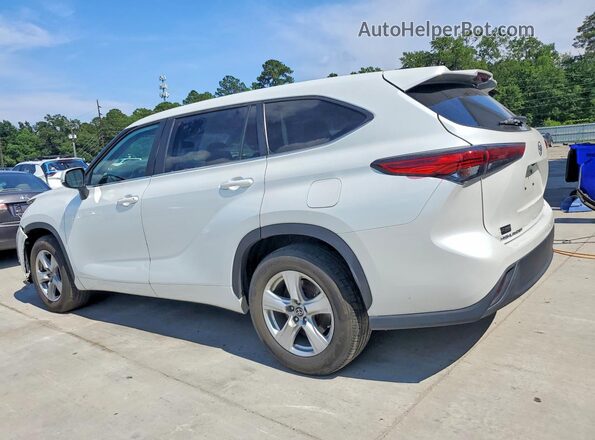 5TDKDRAH6PS504629 2023 TOYOTA HIGHLANDER White Tył lewy