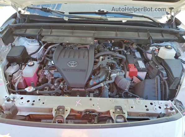 5TDKDRAH6PS504629 2023 TOYOTA HIGHLANDER White Widok komory silnika