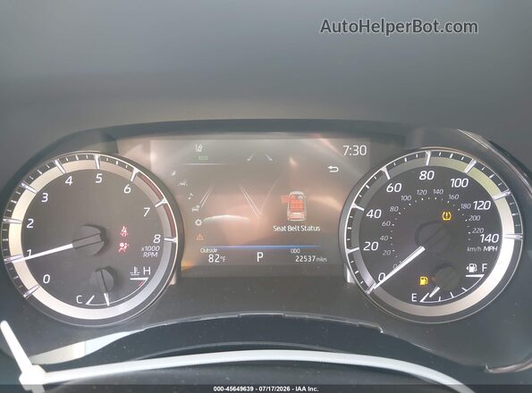 5TDKDRAH6PS526775 2023 TOYOTA HIGHLANDER Blue Widok tylnych siedzeń