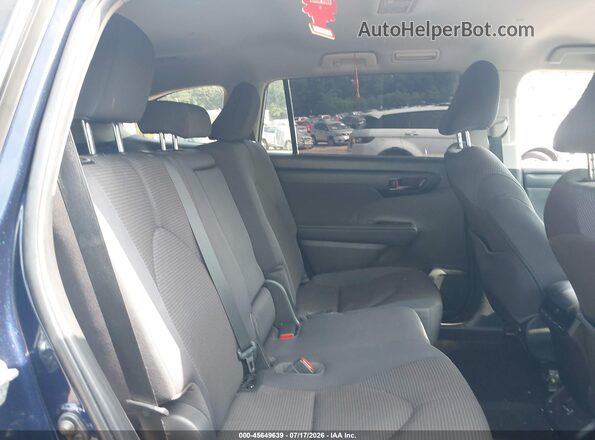5TDKDRAH6PS526775 2023 TOYOTA HIGHLANDER Blue Widok naklejki z numerem VIN