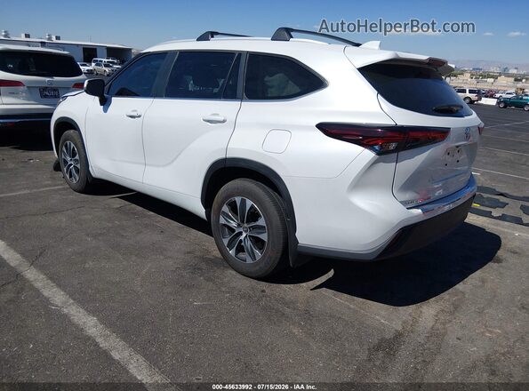 5TDKDRAH6SS555654 2025 TOYOTA HIGHLANDER White უკანა მარცხენა