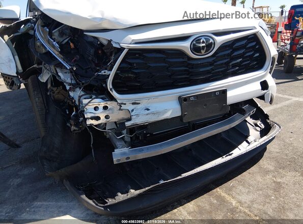 5TDKDRAH6SS555654 2025 TOYOTA HIGHLANDER White წინა ხედი