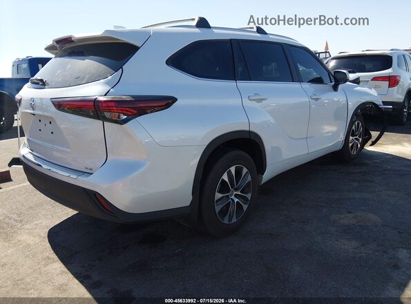 5TDKDRAH6SS555654 2025 TOYOTA HIGHLANDER White უკანა მარჯვენა