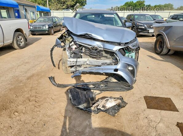 5TDKDRAH7PS026172 2023 TOYOTA HIGHLANDER Синий Вид спереди