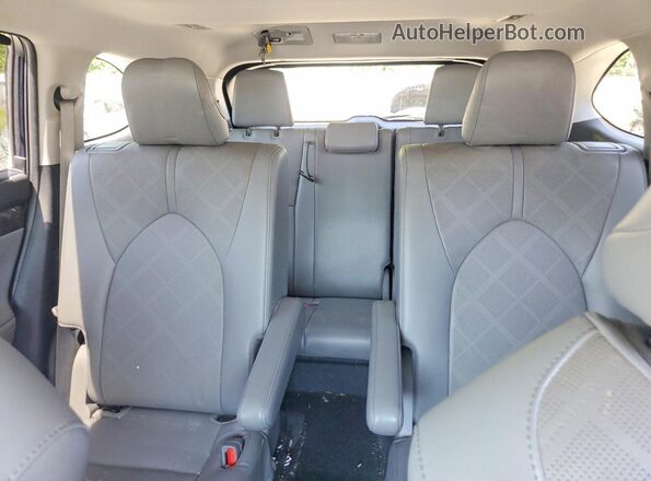 5TDKDRAH7PS030593 2023 TOYOTA HIGHLANDER Blue Rear seats view
