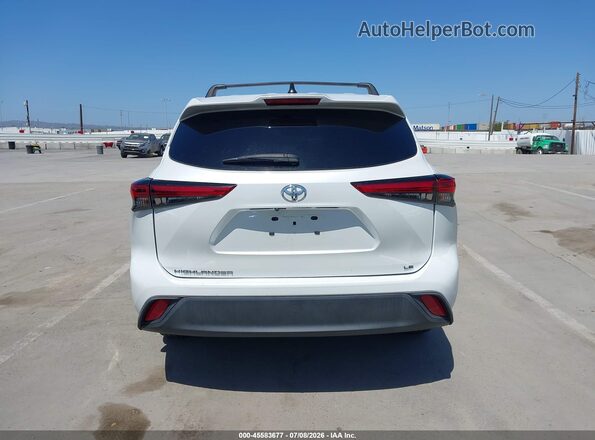 5TDKDRAH7PS503456 2023 TOYOTA HIGHLANDER Белый 