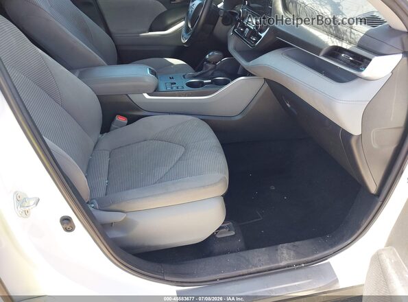 5TDKDRAH7PS503456 2023 TOYOTA HIGHLANDER Белый Вид салона спереди