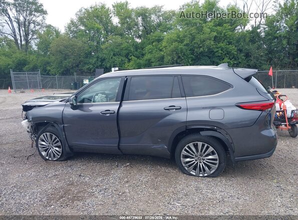 5TDKDRAH7PS507619 2023 TOYOTA HIGHLANDER Gray 