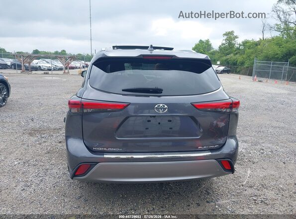 5TDKDRAH7PS507619 2023 TOYOTA HIGHLANDER Gray 