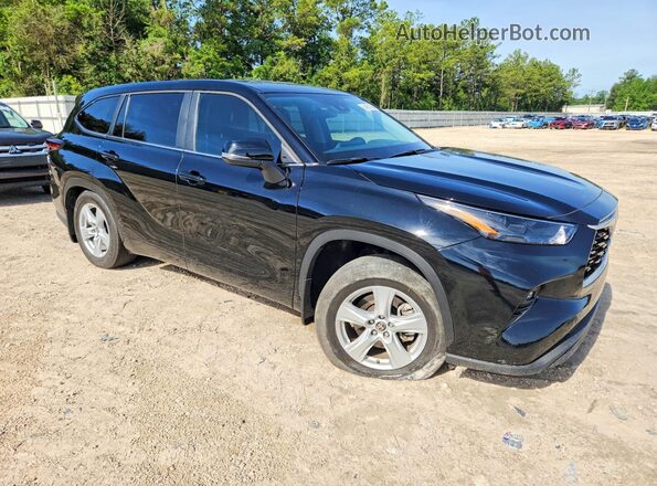 5TDKDRAH7SS552410 2025 TOYOTA HIGHLANDER Black Առջևի աջ