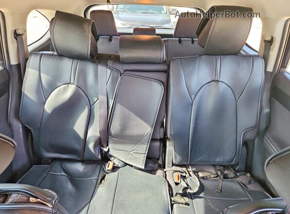 5TDKDRAH7SS552410 2025 TOYOTA HIGHLANDER Black Հետևի նստատեղերի տեսք
