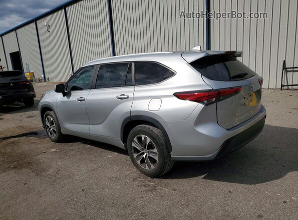 5TDKDRAH8PS003130 2023 TOYOTA HIGHLANDER Silver Rear left