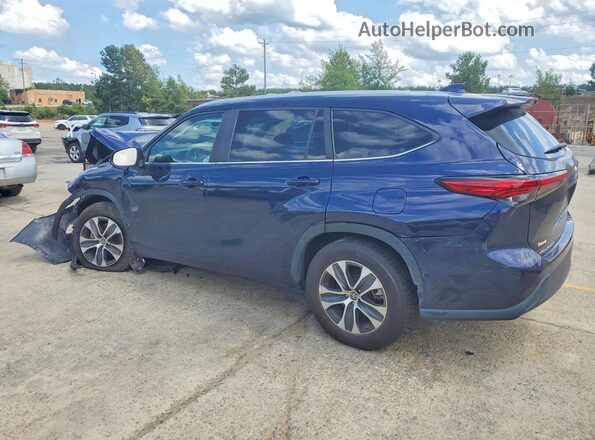 5TDKDRAH8PS014788 2023 TOYOTA HIGHLANDER Blue Rear left