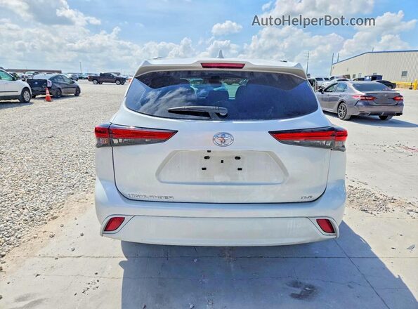 5TDKDRAH8PS028898 2023 TOYOTA HIGHLANDER Белый Вид сзади