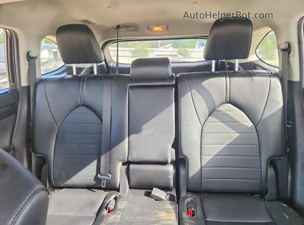5TDKDRAH8PS037231 2023 TOYOTA HIGHLANDER Black Widok tylnych siedzeń