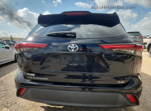 5TDKDRAH8PS037231 2023 TOYOTA HIGHLANDER Black 