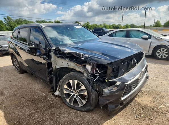 5TDKDRAH8PS037231 2023 TOYOTA HIGHLANDER Black 