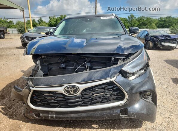5TDKDRAH8PS037231 2023 TOYOTA HIGHLANDER Black 