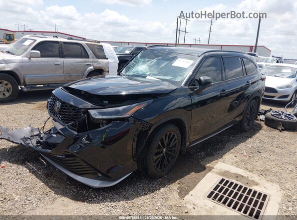 5TDKDRAH8RS527686 2024 TOYOTA HIGHLANDER Black Przód lewy