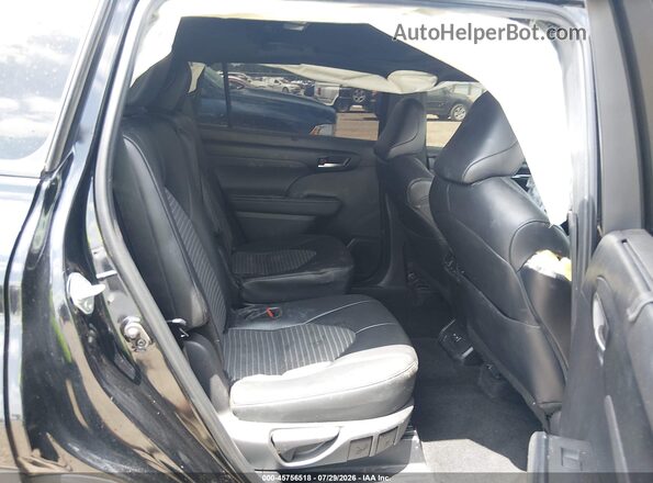 5TDKDRAH8RS527686 2024 TOYOTA HIGHLANDER Black Widok naklejki z numerem VIN