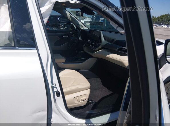 5TDKDRAH9PS035424 2023 TOYOTA HIGHLANDER White Вид салону спереду