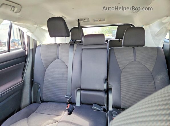 5TDKDRAHXPS003243 2023 TOYOTA HIGHLANDER Угольный Вид задних сидений