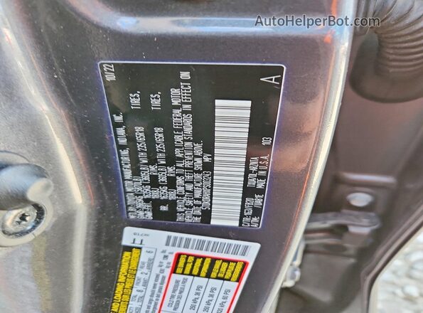 5TDKDRAHXPS003243 2023 TOYOTA HIGHLANDER Угольный Вид наклейки с VIN-кодом
