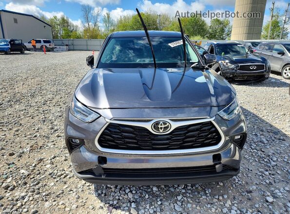 5TDKDRAHXPS003243 2023 TOYOTA HIGHLANDER Угольный Вид спереди