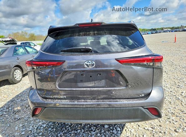 5TDKDRAHXPS003243 2023 TOYOTA HIGHLANDER Угольный Вид сзади