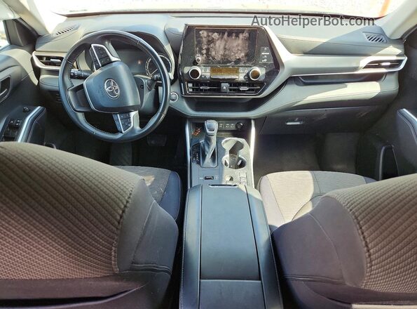 5TDKDRAHXPS003243 2023 TOYOTA HIGHLANDER Угольный Вид панели приборов