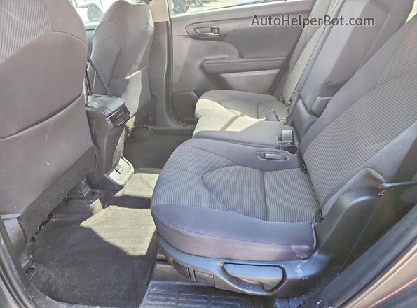 5TDKDRAHXPS003243 2023 TOYOTA HIGHLANDER Угольный Вид задней части салона