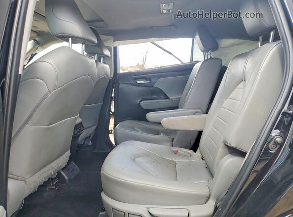 5TDKDRAHXPS004716 2023 TOYOTA HIGHLANDER Black Rear interior view