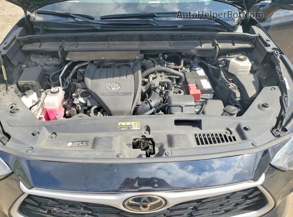 5TDKDRAHXPS004716 2023 TOYOTA HIGHLANDER Black Engine compartment view