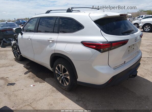 5TDKDRAHXPS006708 2023 TOYOTA HIGHLANDER White Հետևի ձախ