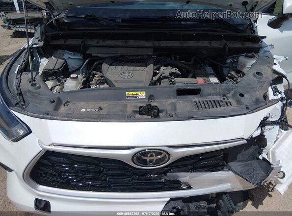 5TDKDRAHXPS006708 2023 TOYOTA HIGHLANDER White Հետևի տեսք