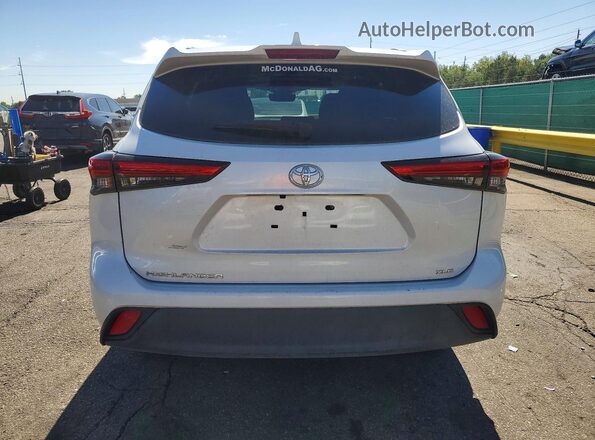 5TDKDRAHXPS035478 2023 TOYOTA HIGHLANDER Белый Вид сзади